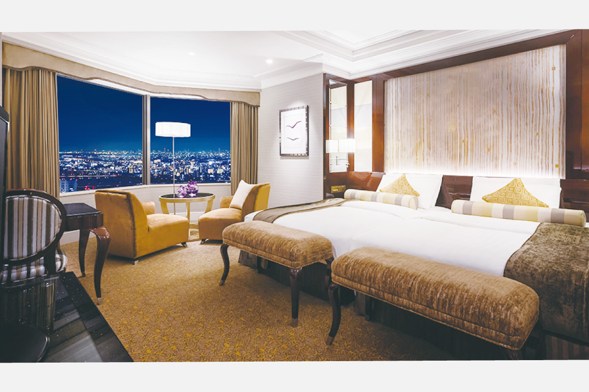 Sポイントと交換して、ホテル阪急インターナショナルのラグジュアリーフロアの客室にステイ！