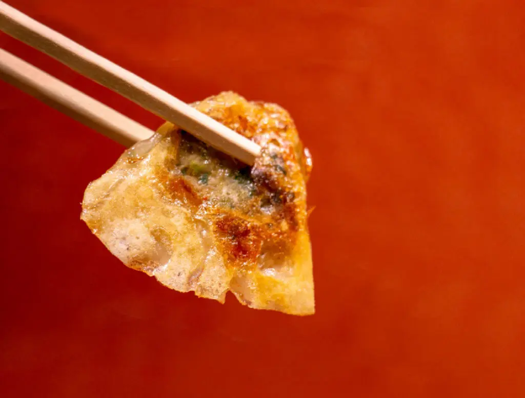 泉門天京都祇園本店の一口サイズの餃子