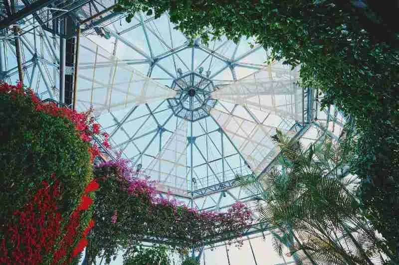 布引ハーブ園のグラスハウス