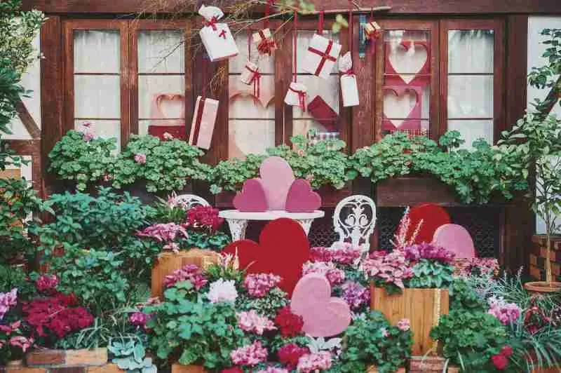 布引ハーブ園　愛のエントランスのフォトスポット