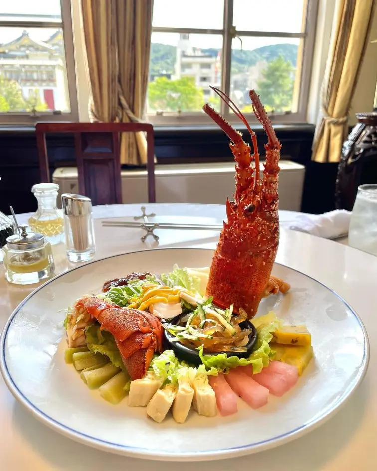 東華菜館本館からの景色