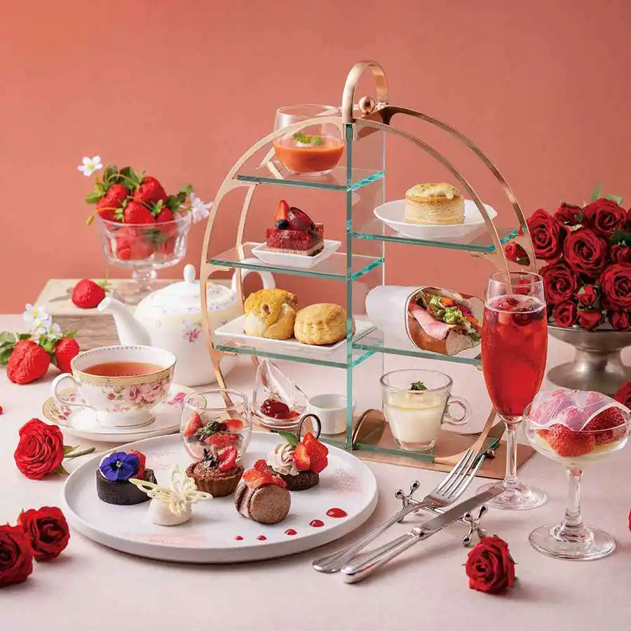 阪急インターナショナルのいちごアフタヌーンティー