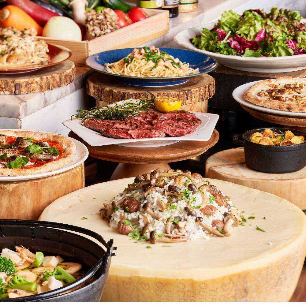 XEXWESTのイタリアンビュッフェ