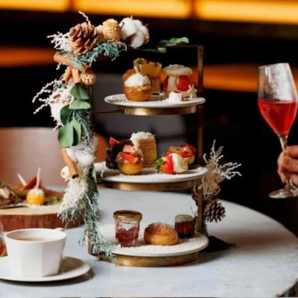 GOOD NATURE STATION「冬の森をイメージしたいちごアフタヌーンティー」京都アフタヌーンティー2024