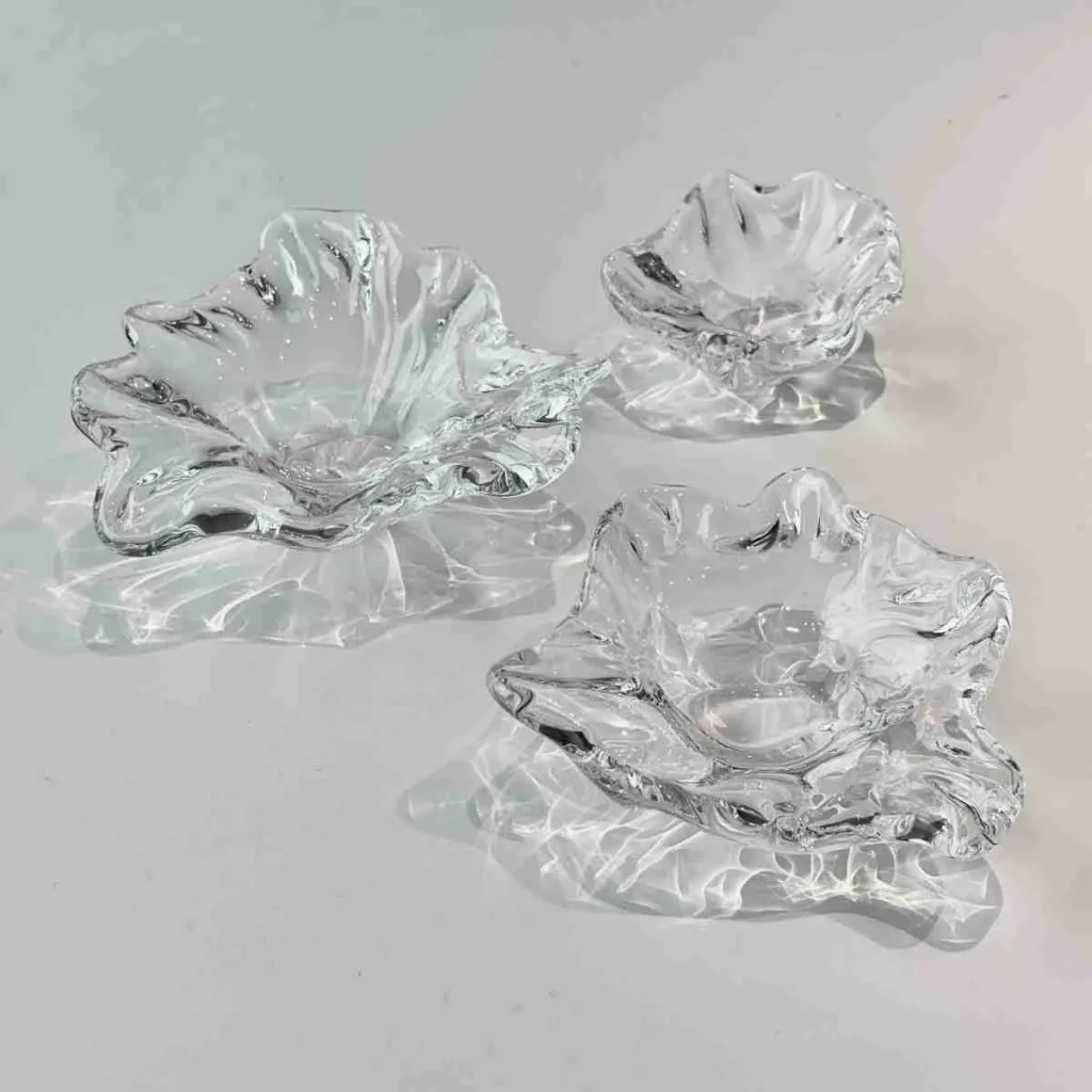 まほう少女なキブン展 melts glassworksのガラス作品