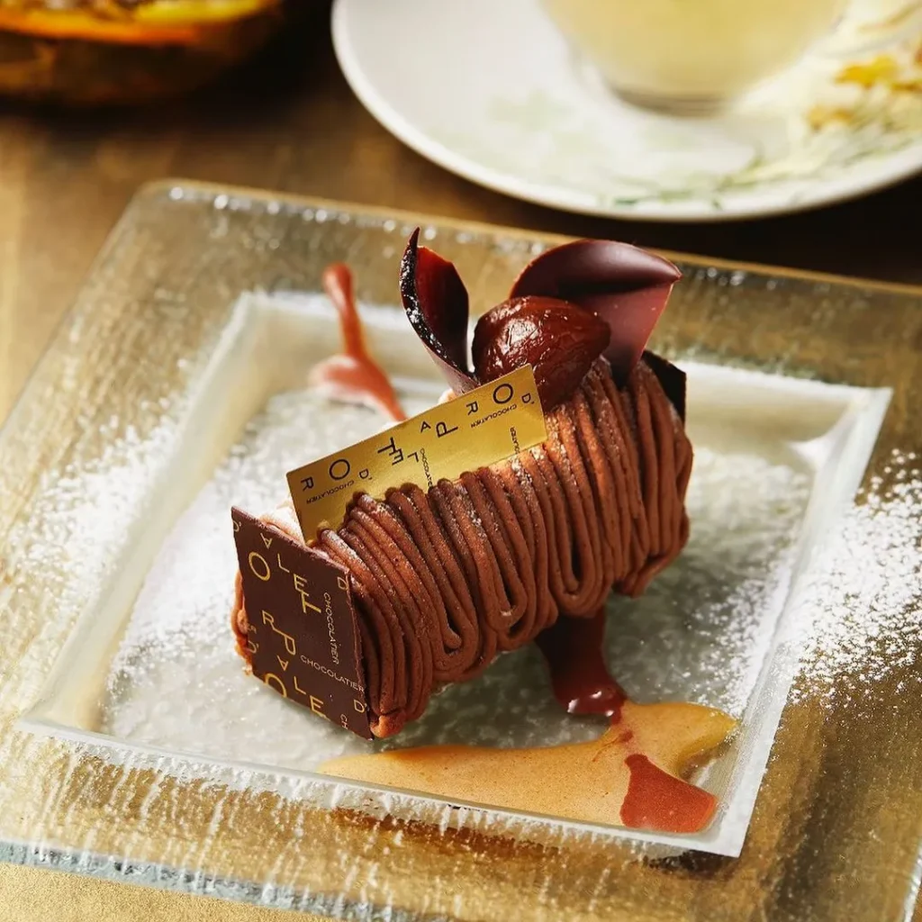 パレオドール大阪店のチョコレートケーキ