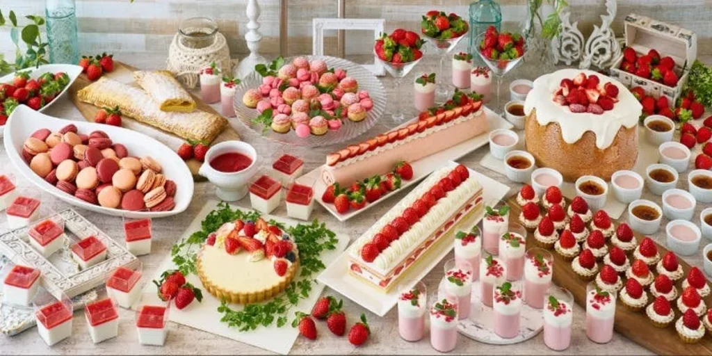 カフェレストラン ル・タン／ホテルグランヴィア京都　いちごアフタヌーンティー2024