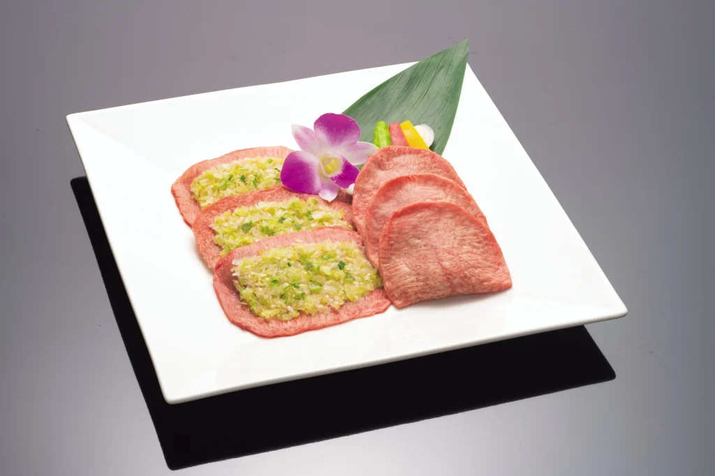 叙々苑　上ネギタン塩焼き