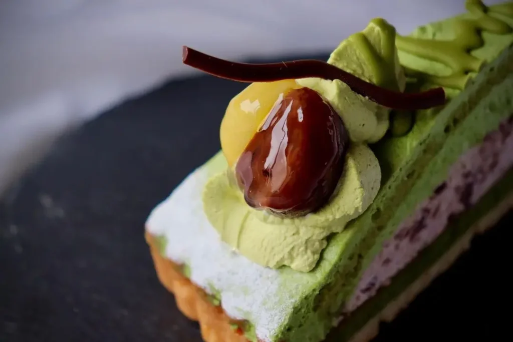 ミャムミャムの宇治抹茶のタルト