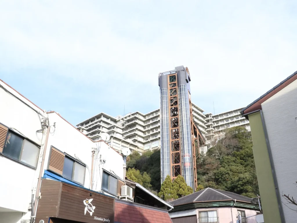 箕面温泉スパーガーデン　エレベーター