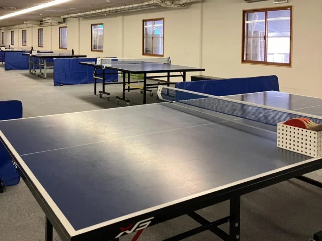 箕面温泉スパーガーデン卓球コーナー