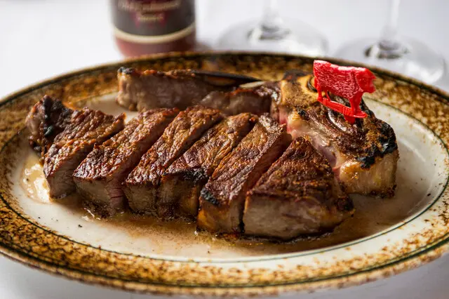 ウルフギャングステーキハウスのステーキ