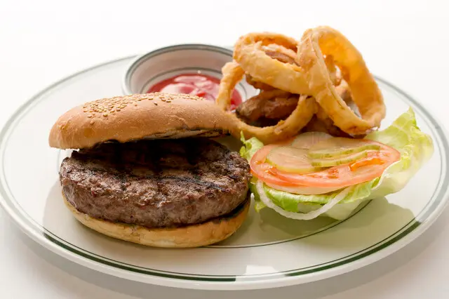 ウルフギャングステーキハウスのハンバーガー