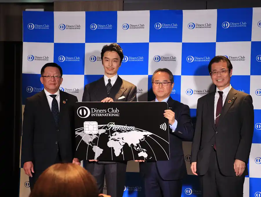 ダイナーズクラブ大阪梅田ラウンジのセレモニー