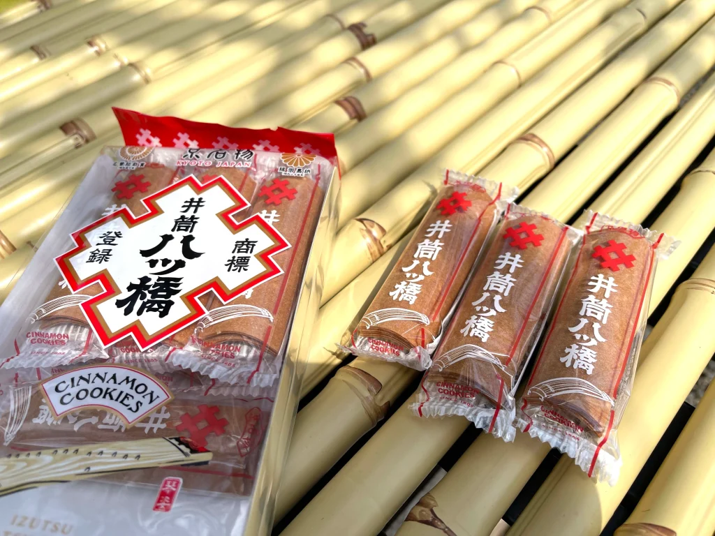 井筒八ツ橋嵐山店　八ツ橋短冊