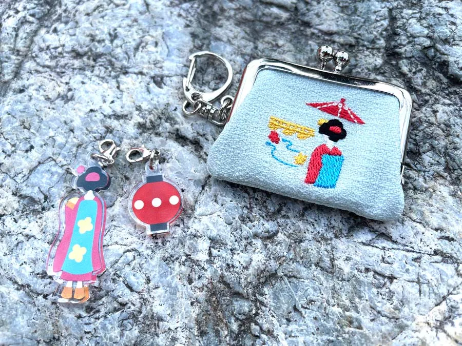 カランコロン嵐山店のキーホルダー