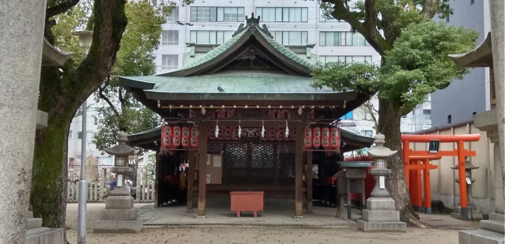 大阪天満宮 白米社