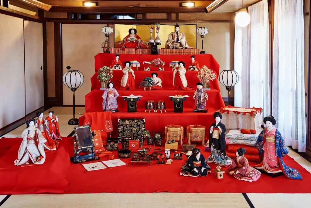 【要キャプション】ヨドコウ迎賓館 雛人形