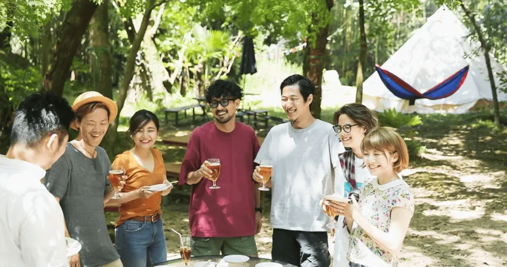 大勢でのキャンプもおすすめキッチンスヌーグ