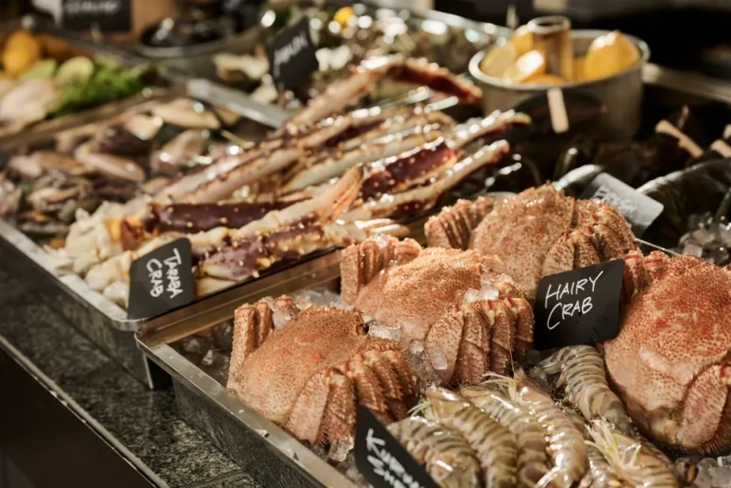 ブルーバーズのバーベキューメニュー