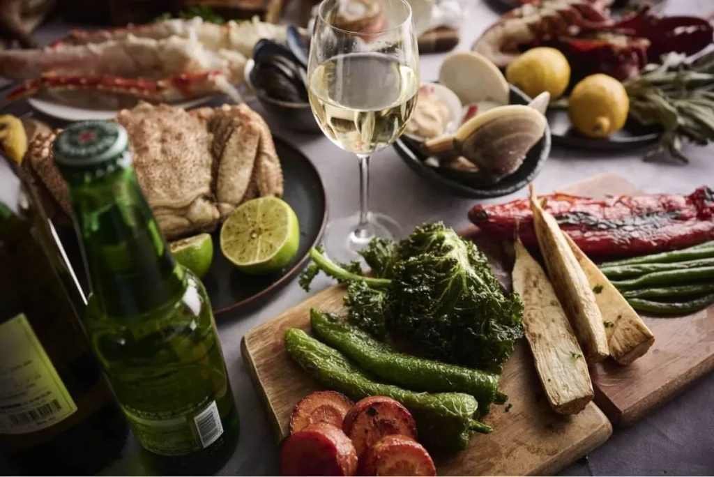 ブルーバーズのバーベキューメニュー