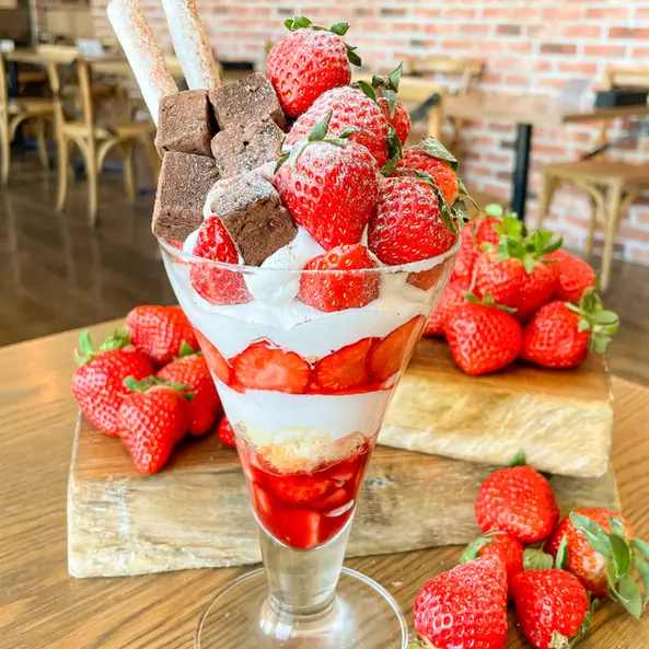 グッドプロヴィジョンニューヨークのパフェ