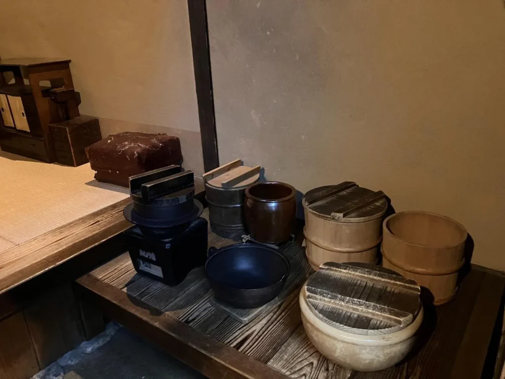 大阪くらしの今昔館 9階「大坂町三丁目」長屋のまち並み