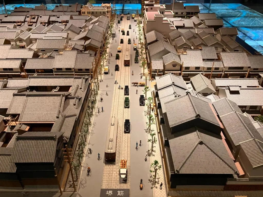 大阪くらしの今昔館 ジオラマ展示