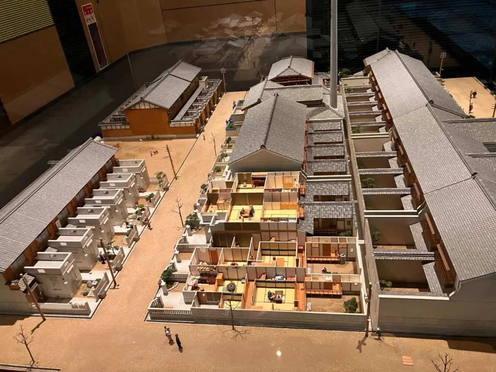 大阪くらしの今昔館 8階模型展示