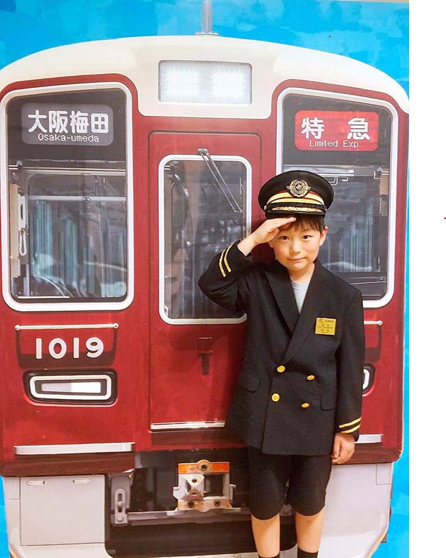 三宮鉄道フェスティバル 駅員さんに変身