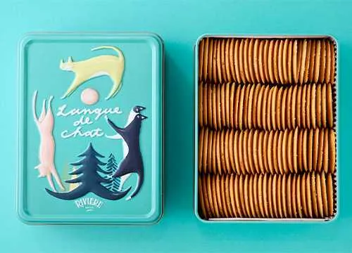 洋菓子フェスタinKobeで販売される「リビエール」のラングドシャ