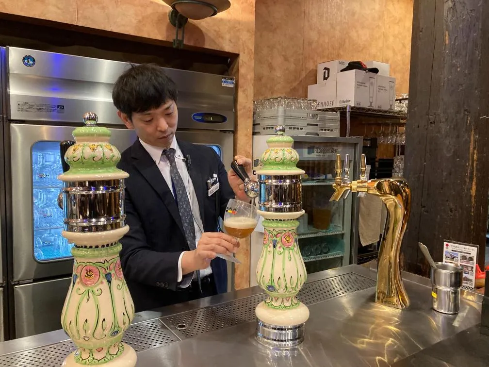 白雪ブルワリービレッジ長寿蔵 レストランビールサーバー