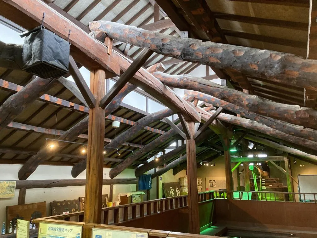 白雪ブルワリービレッジ長寿蔵　２F 天井