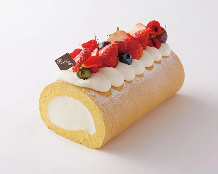 パティスリーモンシェールの堂島ロールデコレーション