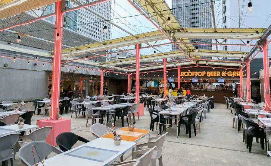 屋上BBQビアガーデン UMEDA大ホール