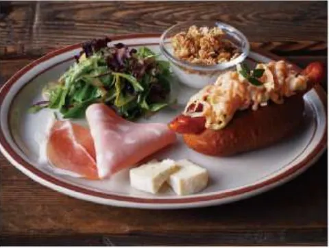 パンとエスプレッソと嵐山庭園『エスプレッソと』季節のホットドッグセット