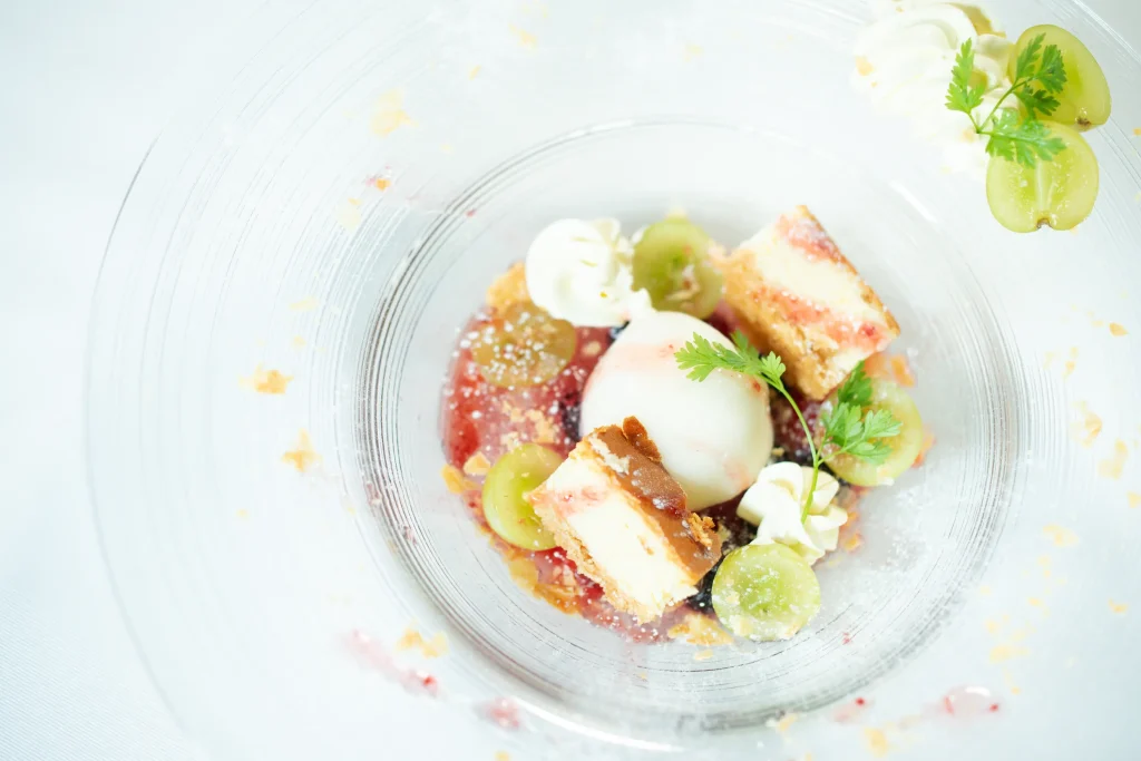 Orchidtimeの季節のデザートプレート