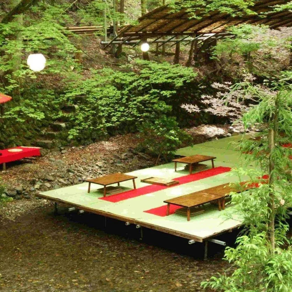 鳥居茶屋 真々庵の川床