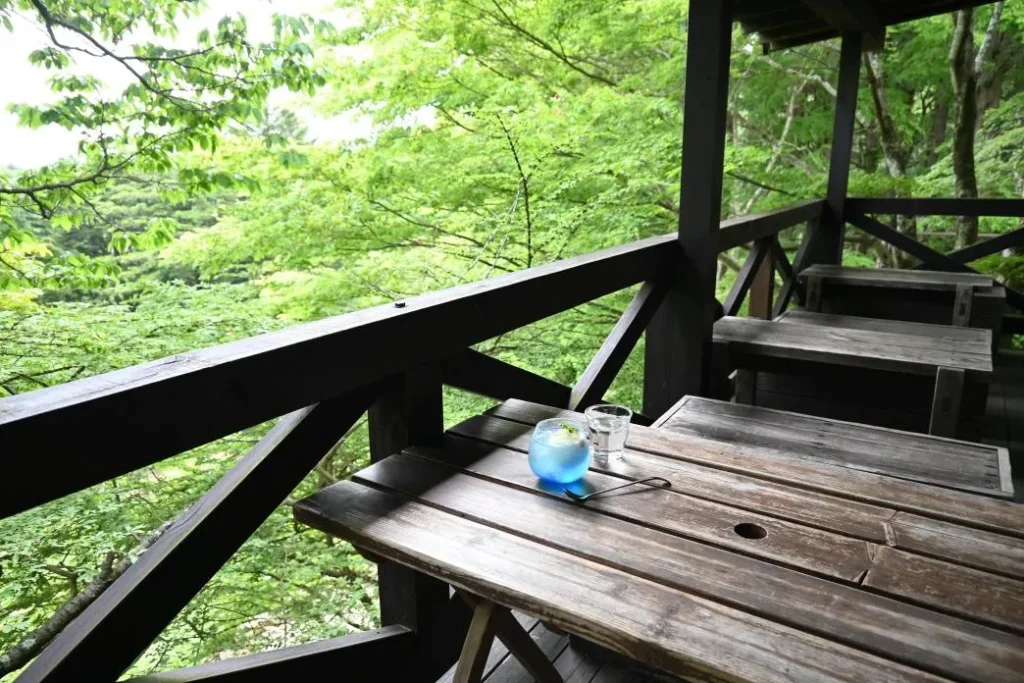 六甲高山 テラス