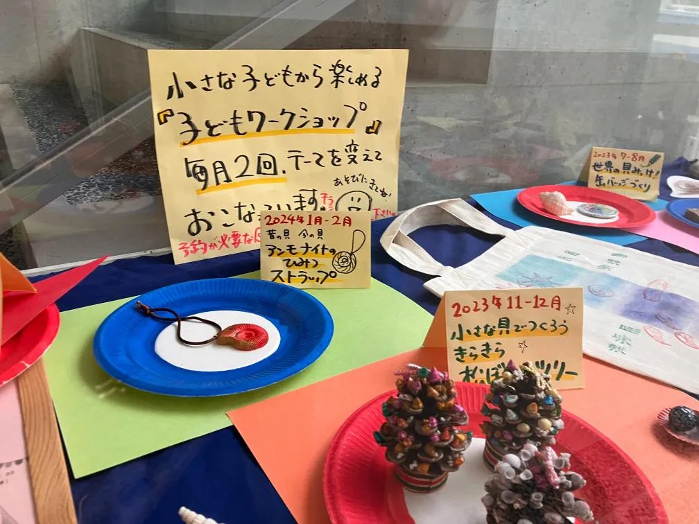 西宮市貝類館 ワークショップ