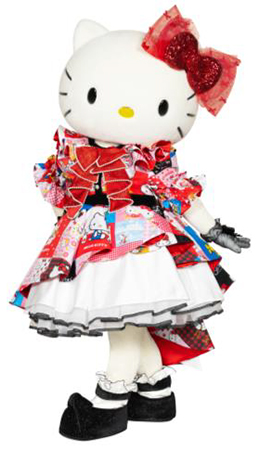 甲子園球場にハローキティ来場！