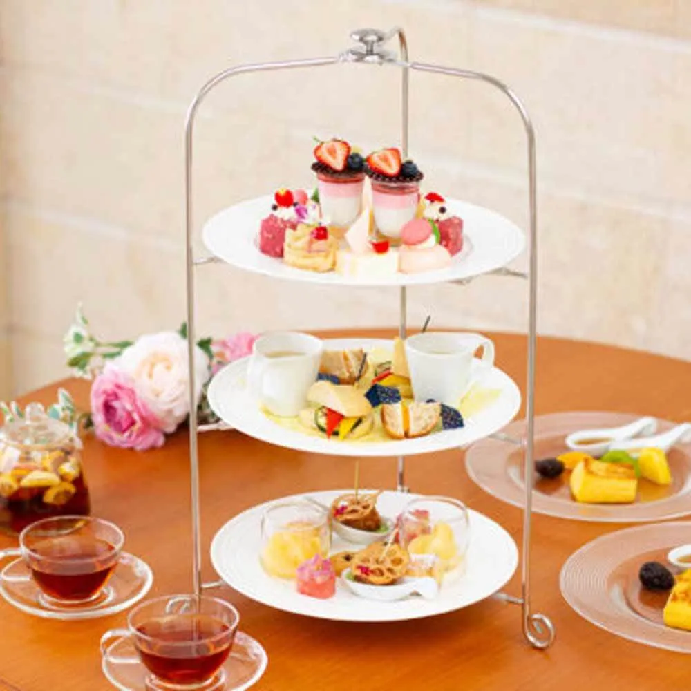 夏アフタヌーンティー兵庫2024 カフェレストラン「カメリア」/ホテルオークラ神戸