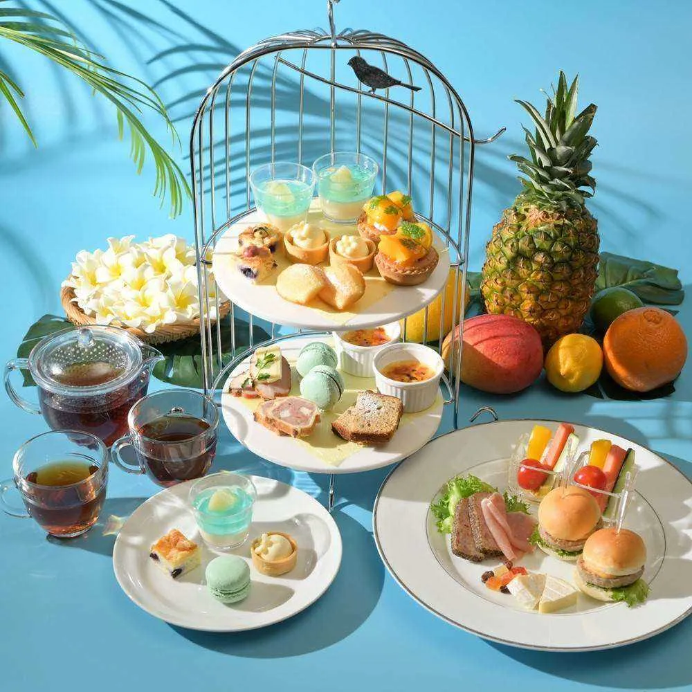 夏アフタヌーンティー大阪2024 ハニトーカフェ天王寺店/ホテルバリタワー大阪天王寺