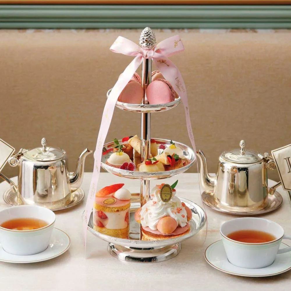 夏アフタヌーンティー京都2024 ラデュレ 京都 四条店