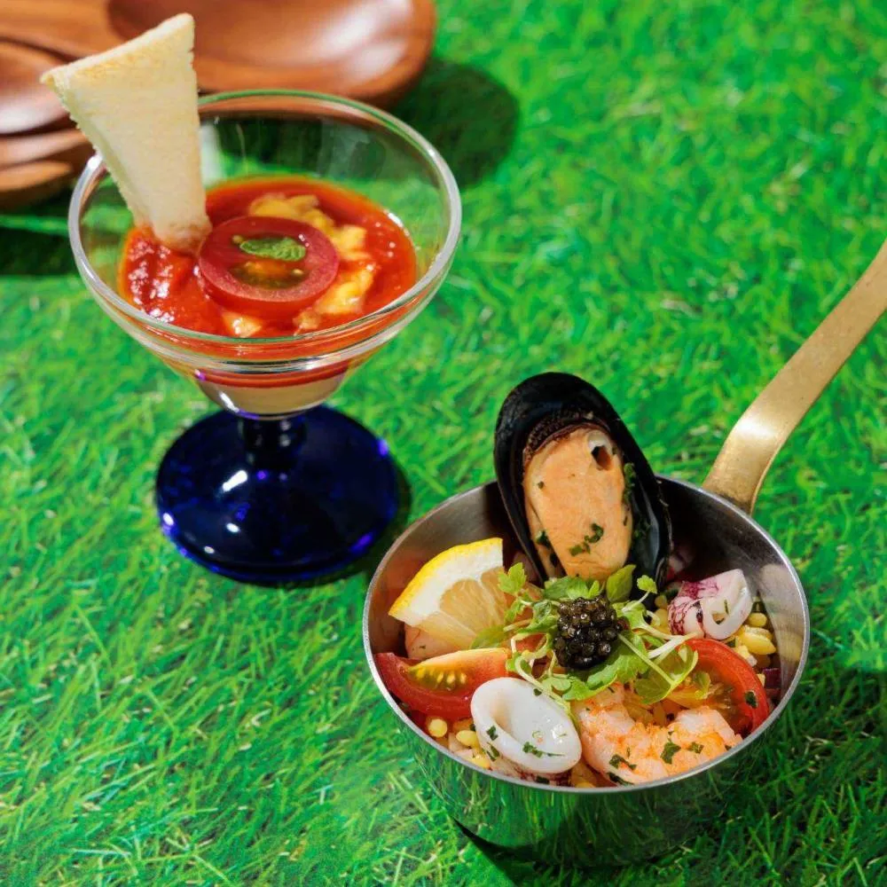 夏アフタヌーンティー大阪2024 ロビーラウンジ/都シティ 大阪天王寺