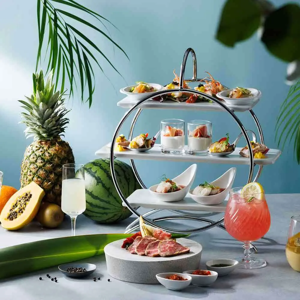 夏アフタヌーンティー大阪2024 Bar19(バー ナインティーン)/コートヤード・バイ・マリオット新大阪ステーション