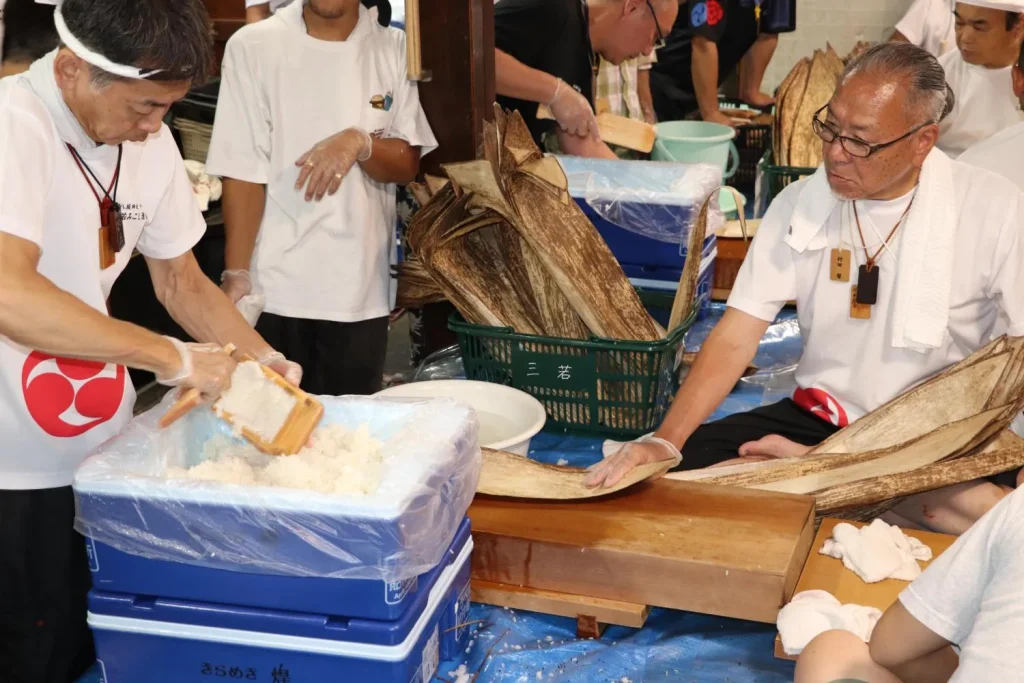 祇園祭 三若神輿会 みこし弁当
