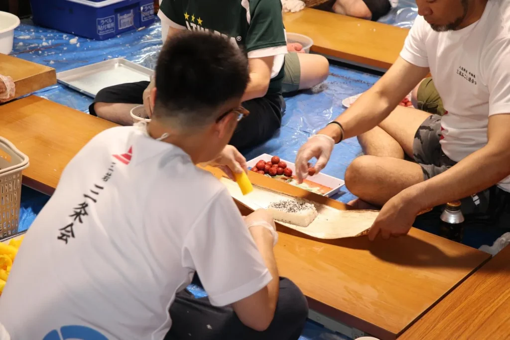 祇園祭 三若神輿会 みこし弁当