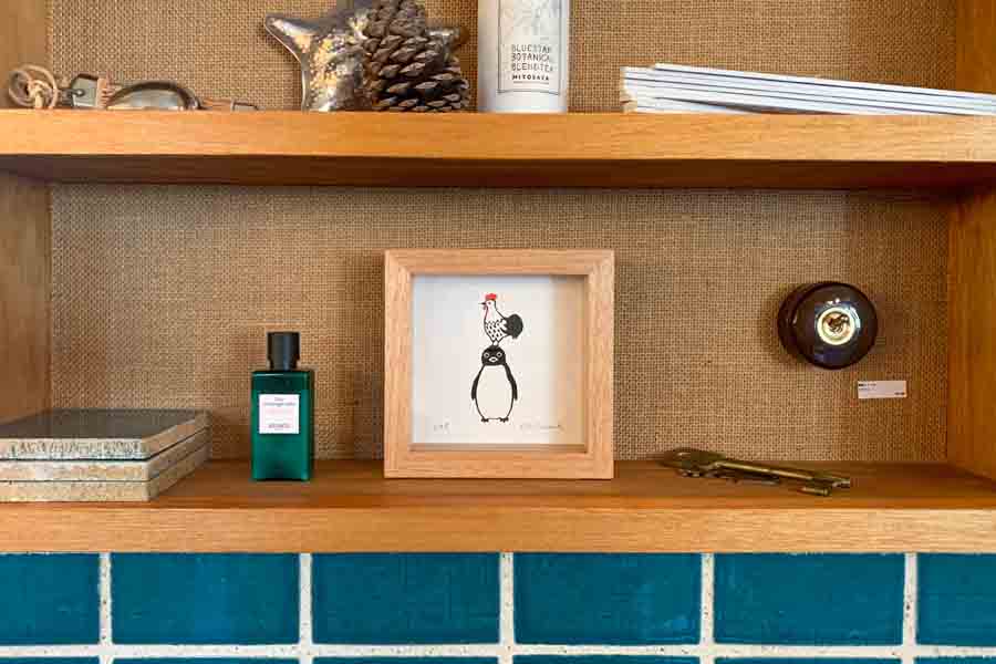 さかざきちはる「ペンギンアパートメント大阪『鳥たちと小さなアート展』」中津で開催