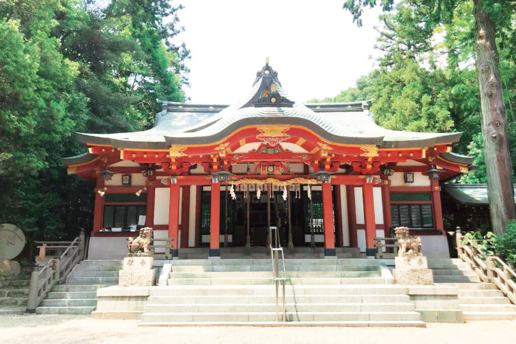越木岩神社の外観